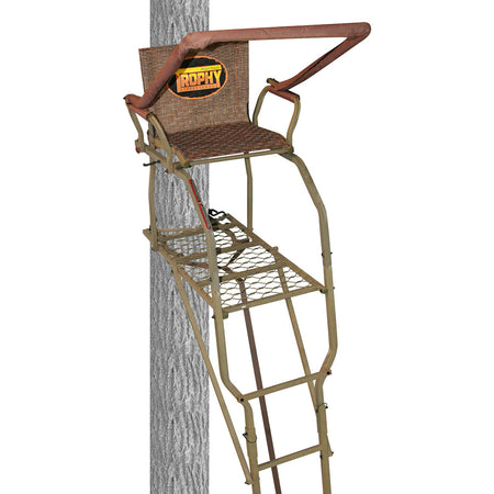 Trophy Treestands Strike Eagle Single Person Ladderstand 18 ft.