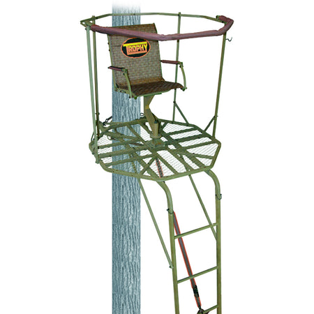 Trophy Treestands Aimer 360 Single Person Ladderstand 16 ft.