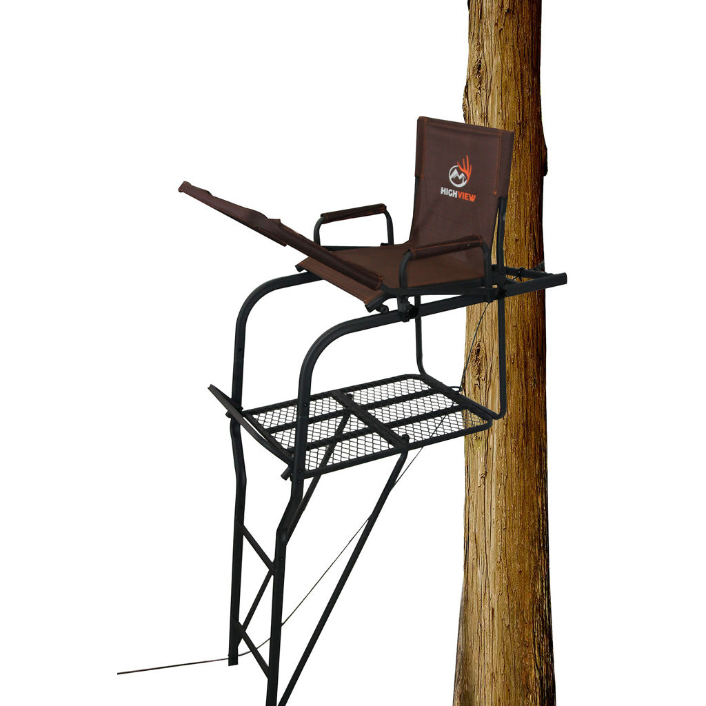 Trophy Treestands Maxgrip Elite Single Person Ladderstand 18.5 ft.
