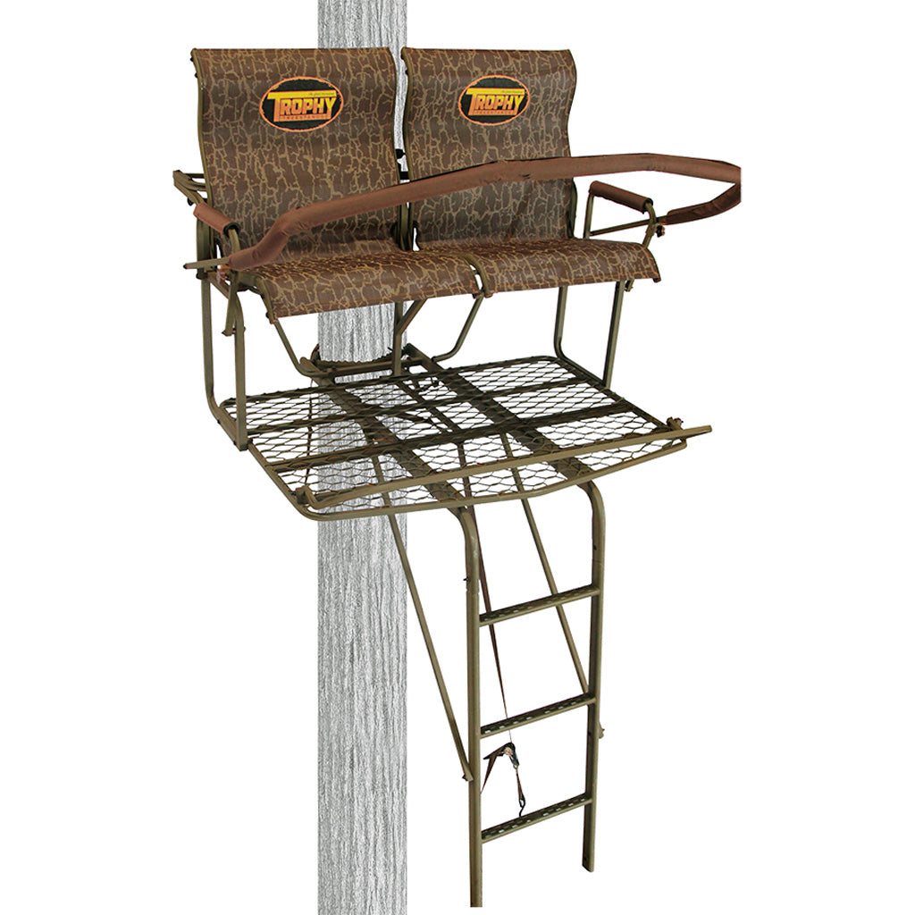 Trophy Treestands Big Easy Two-Person Ladderstand 20 ft.