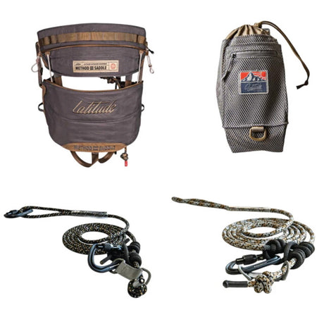 Latitude Method 3 Saddle Hunting Starter Kit Gray