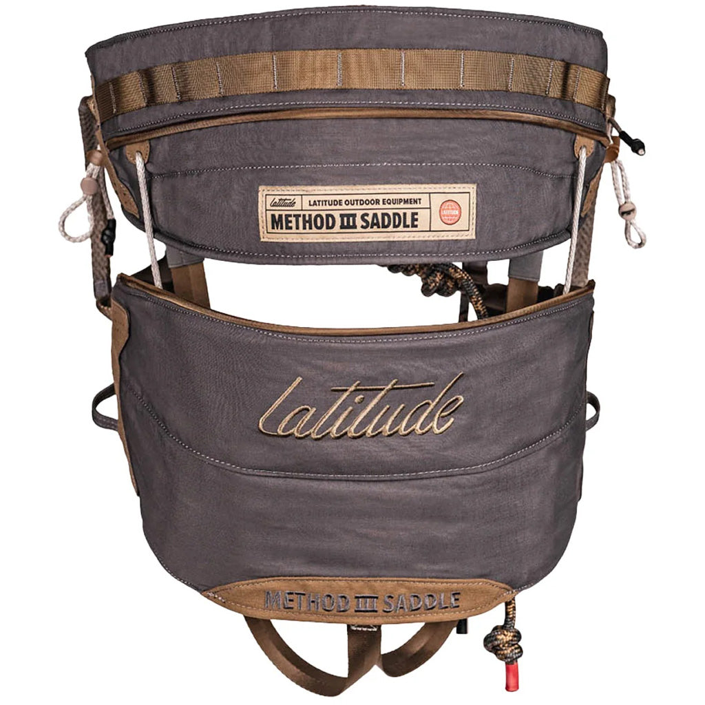 Latitude Method 3 XL Hunting Saddle Gray
