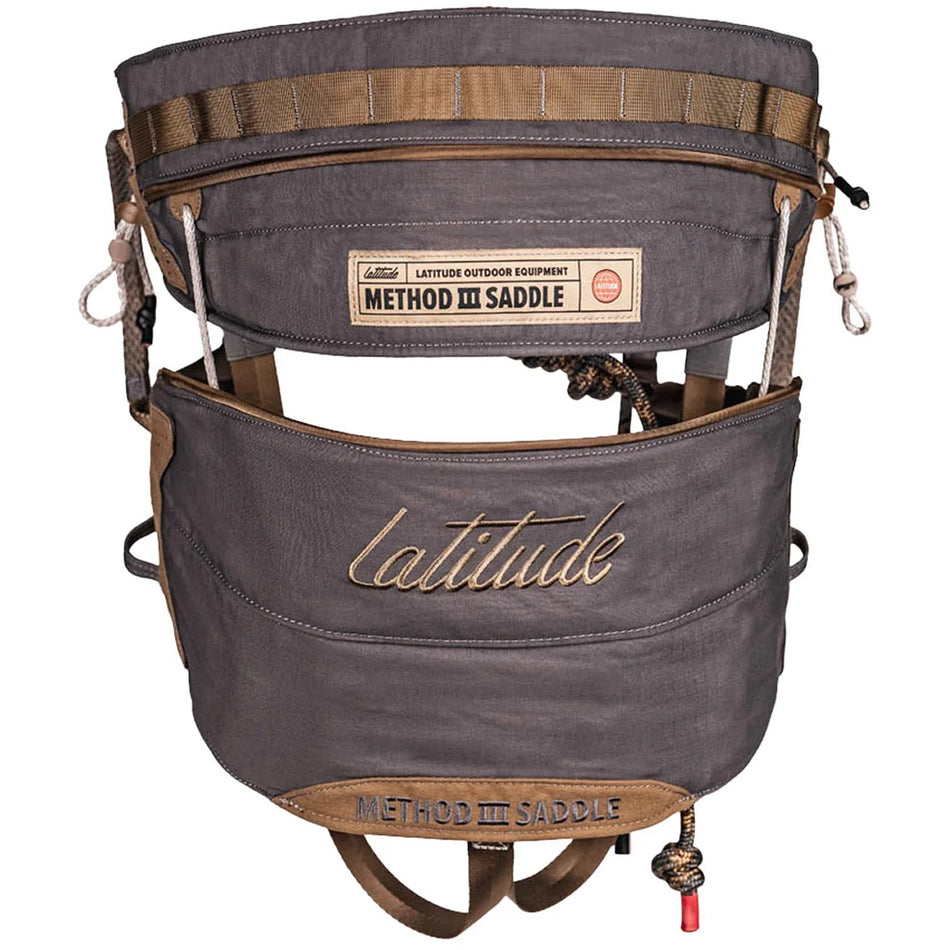 Latitude Method 3 XL Hunting Saddle Gray