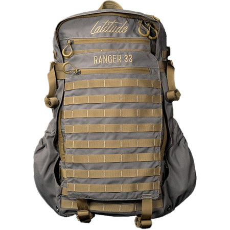 Latitude Ranger 33 Backpack Gray - Mobile Hunting Daypack