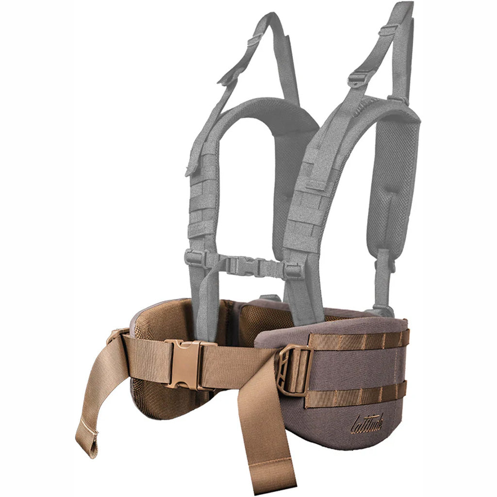 Latitude Back Straps Treestand Belt Gray - Universal Carry System