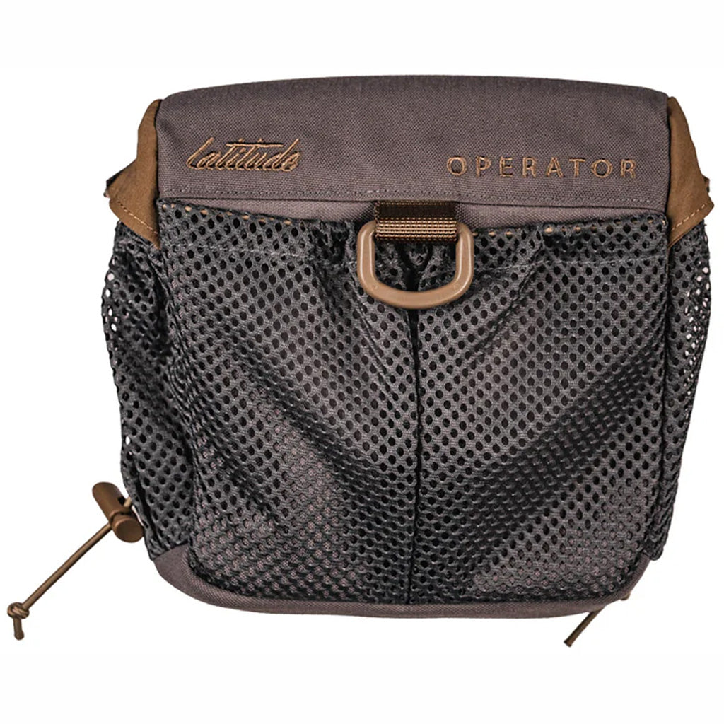 Latitude Operator Saddle Pouch Gray - Hunting Accessory Pouch