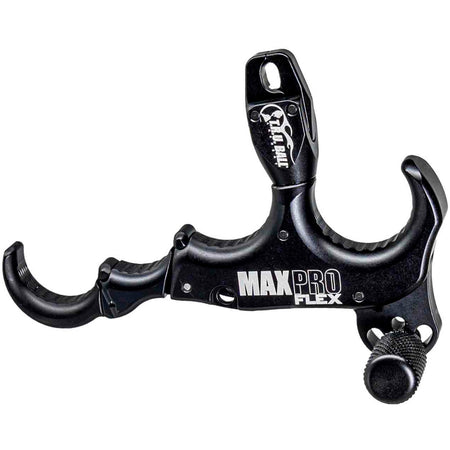 Tru Ball Max Pro Flex 4-Finger Thumb Button Release - Black