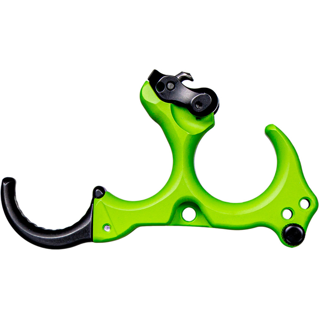 Tru Ball Honey Badger Claw Flex CK 3-Finger Hinge Release - Zombie Green Cerakote Medium