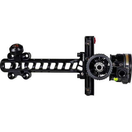 Axcel Driver Plus Slider Bow Sight with AVX-41 Scope Stealth BH .010 Green Red Ranger 2-Pin RH