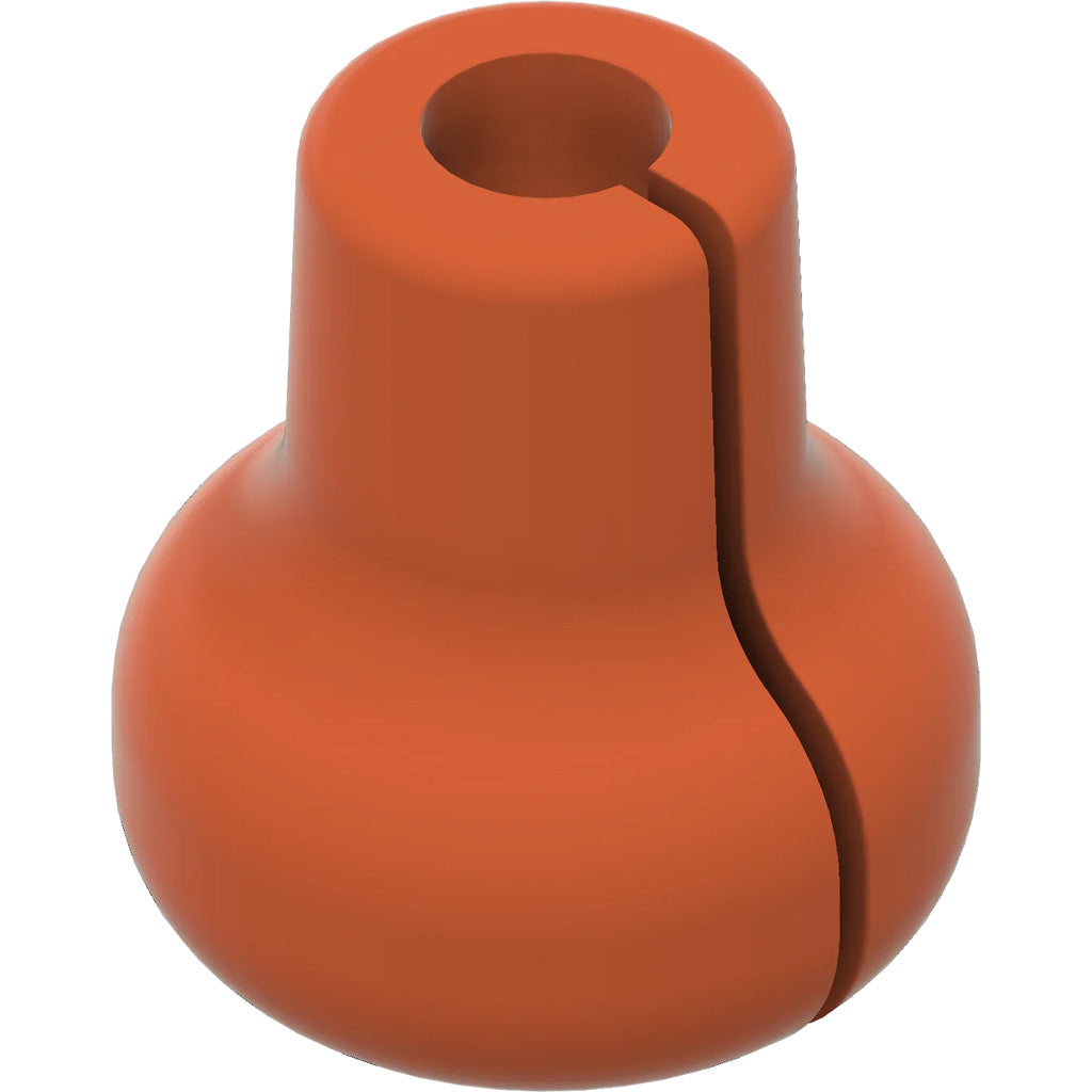 Pine Ridge Beak Button Orange 1 pk. Archery Bowstring Anchor