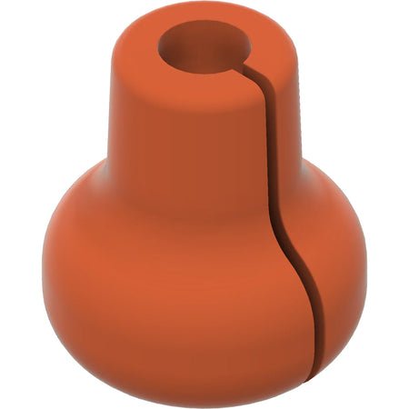 Pine Ridge Beak Button Orange 1 pk. Archery Bowstring Anchor