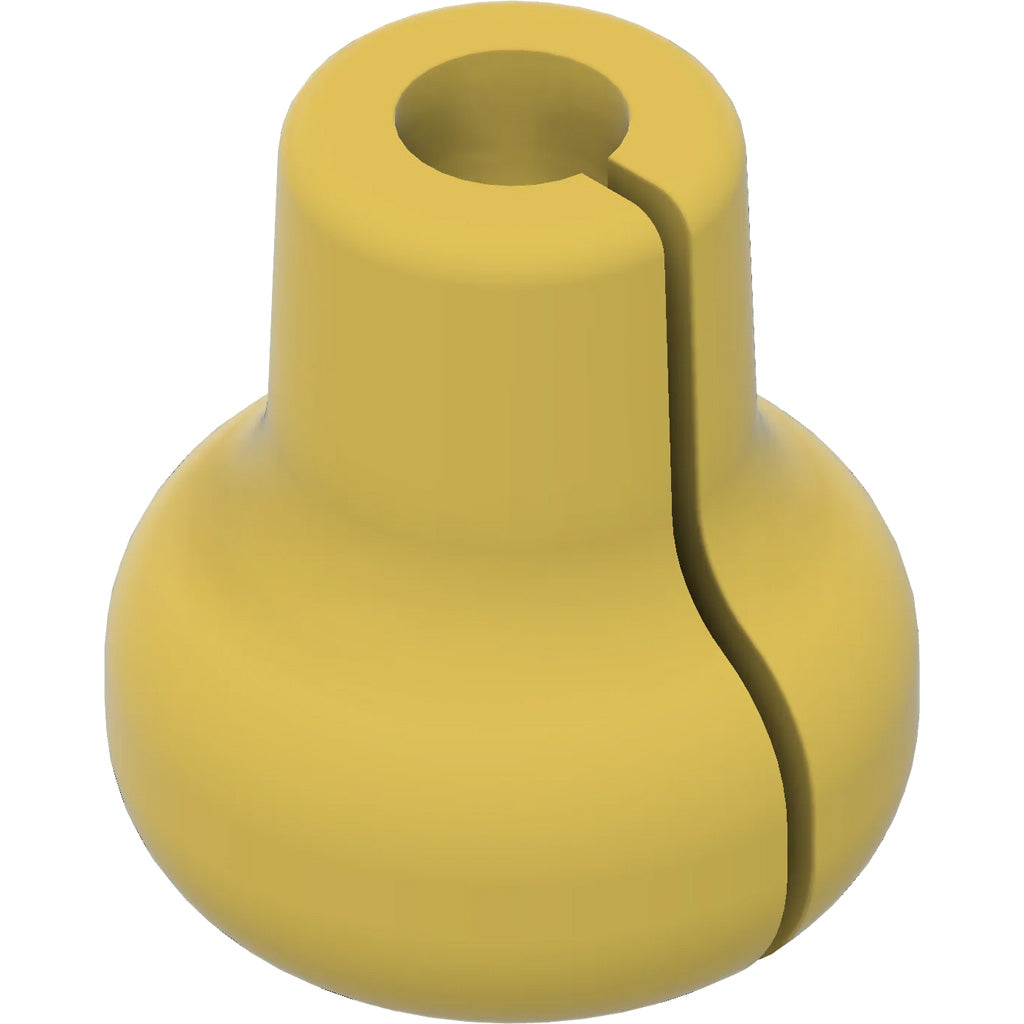 Pine Ridge Beak Button Archery Nose Anchor - Yellow, 1 Pack