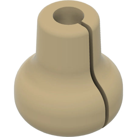 Pine Ridge Beak Button Archery Nose Anchor - Tan, 1 Pack