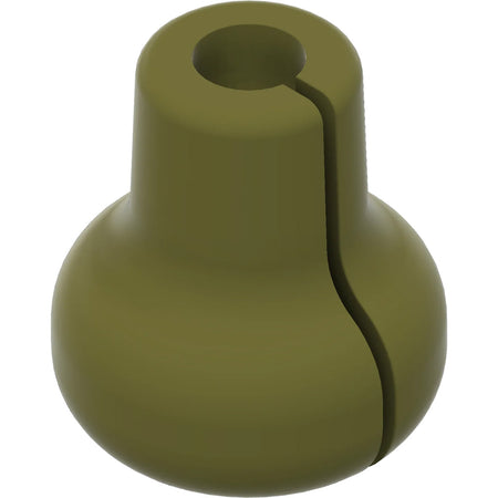 Pine Ridge Beak Button Archery Nose Anchor - Olive Green, 1 Pack