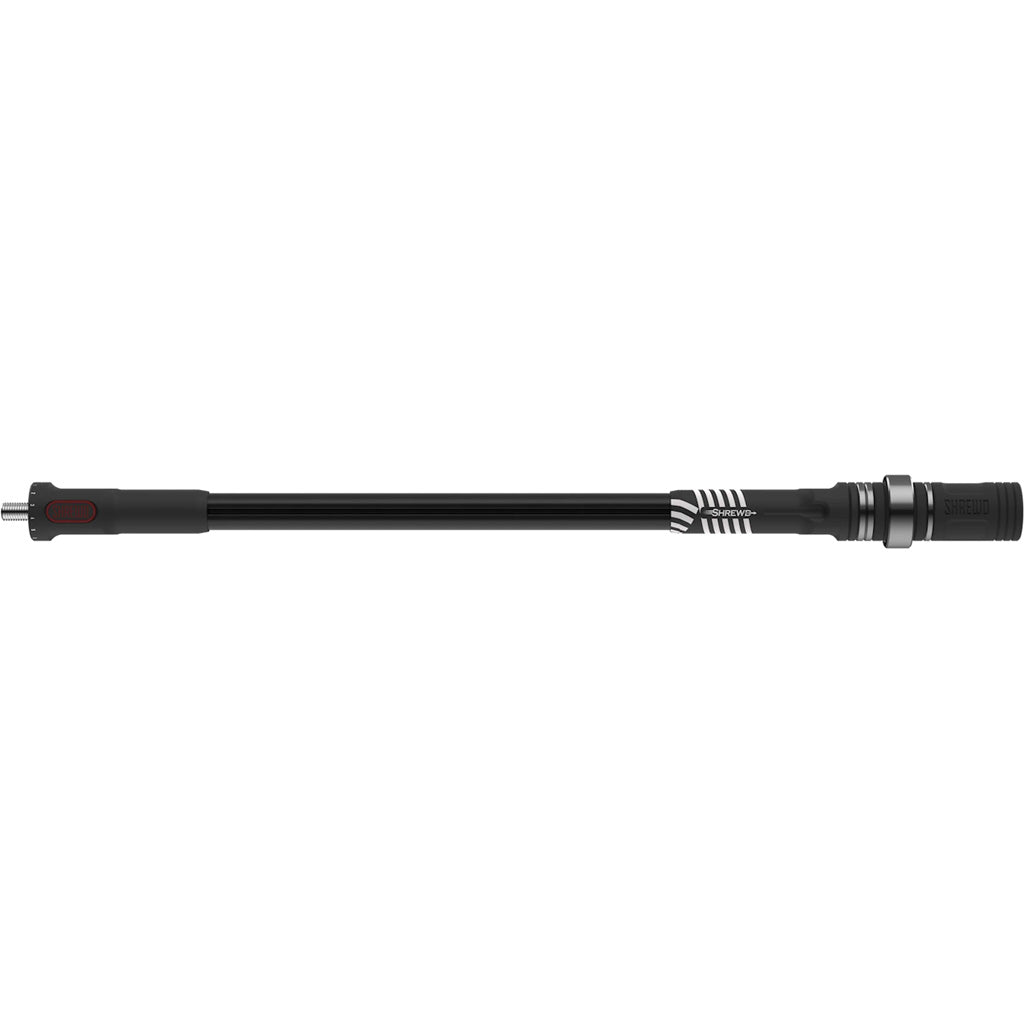 Shrewd INDX Series Archery Stabilizer Matte Black .625 OD, 8 in.