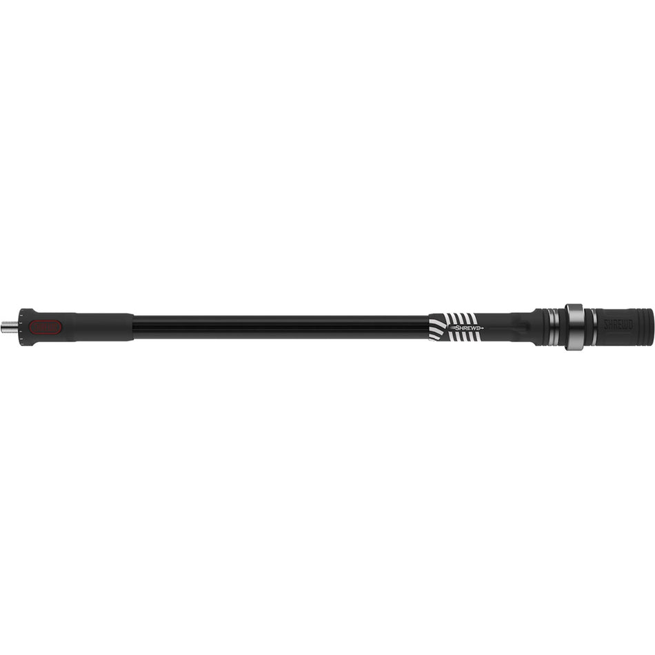 Shrewd INDX Series Archery Stabilizer Matte Black .625 OD, 10 in.
