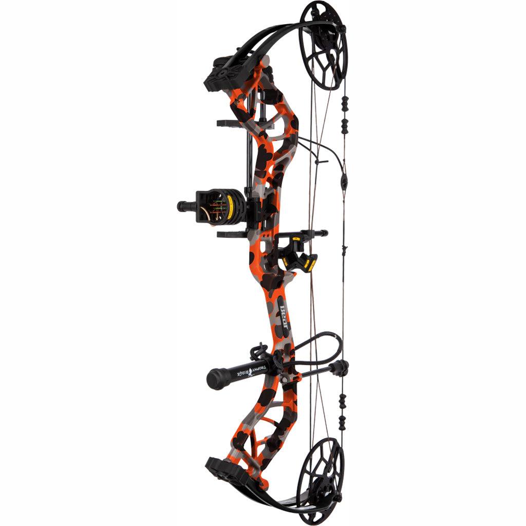 Bear Legit MAXX RTH Bow Package Fred Bear Fire/Black 70 lbs. LH