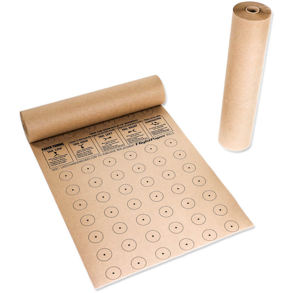Last Chance FlightPaper Roll for Archery Paper Tuning