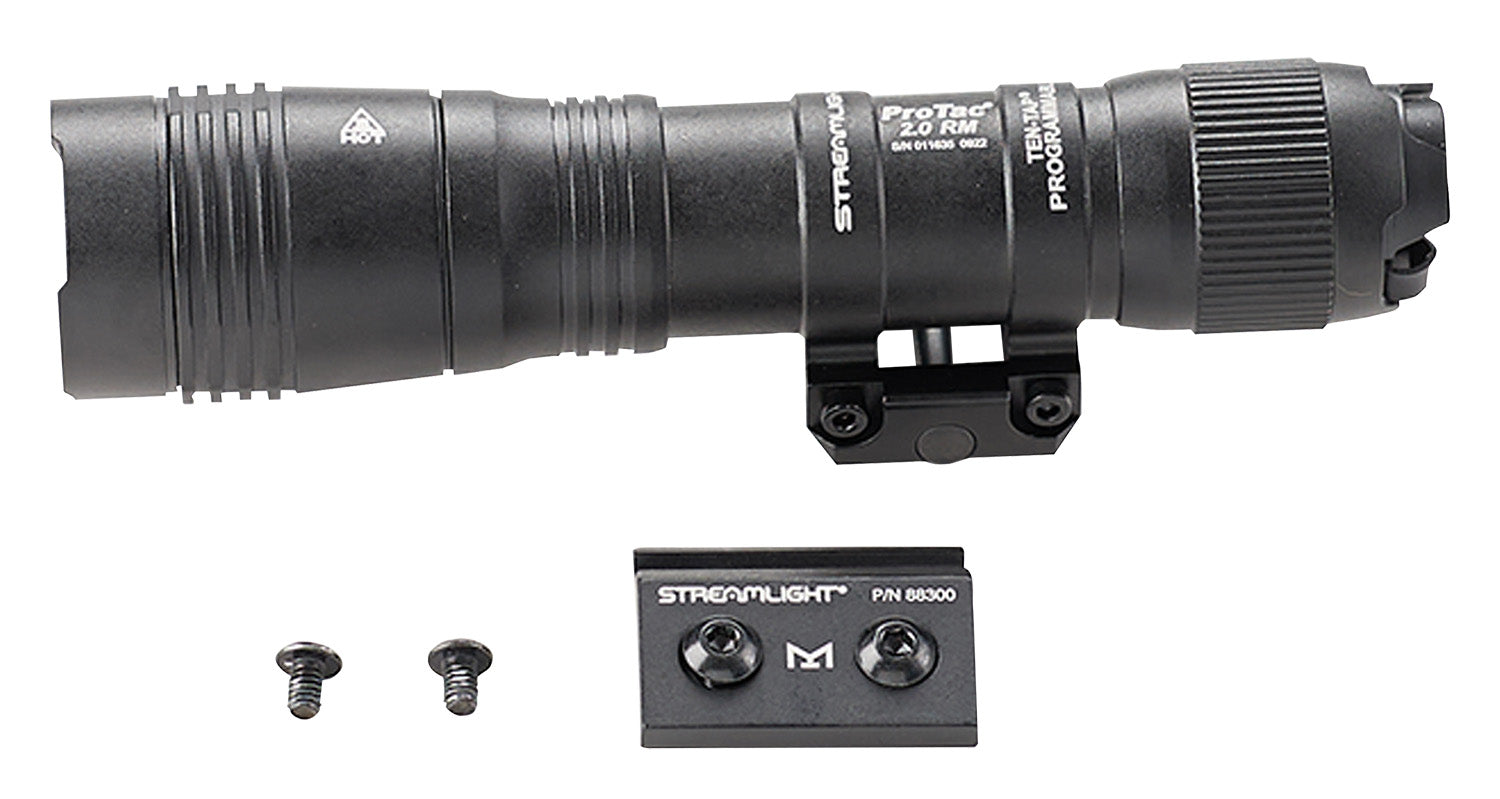 Streamlight 89003 ProTac 2.0 Rail Mount Black Anodized 2000 Lumens White LED Rifle Light Picatinny
