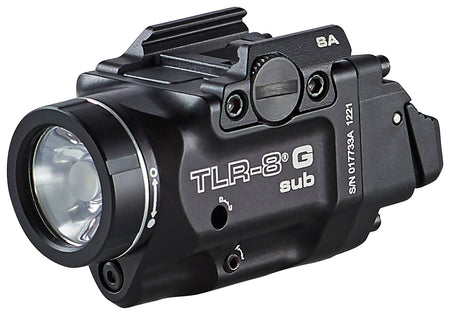 Streamlight 69439 TRL-8 G Sub Gun Light with Green Laser Black 500 Lumens for Springfield Armory Hellcat