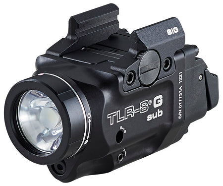 Streamlight 69437 TLR-8 Gun Light with Green Laser Black 500 Lumens Sig Sauer P365/P365XL