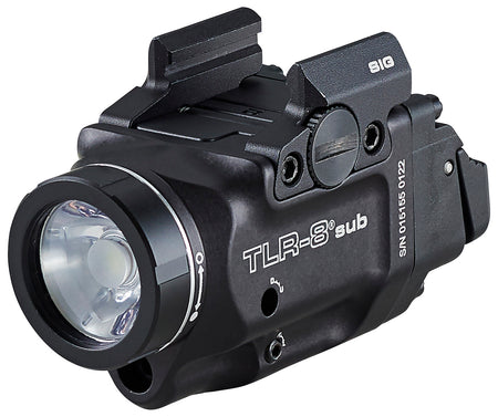 Streamlight 69417 TLR-8 Sub Weapon Light with Red Laser 500 Lumens White LED for Sig Sauer P365 Black