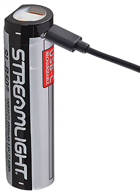Streamlight 22112 SL-B50 Rechargeable Li-Ion Battery Pack 3.6V 4900mAh with USB-C, 2-Pack