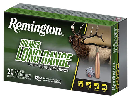 Remington Premier Long Range 6.5mm Creedmoor 140 gr PolyTip ammo