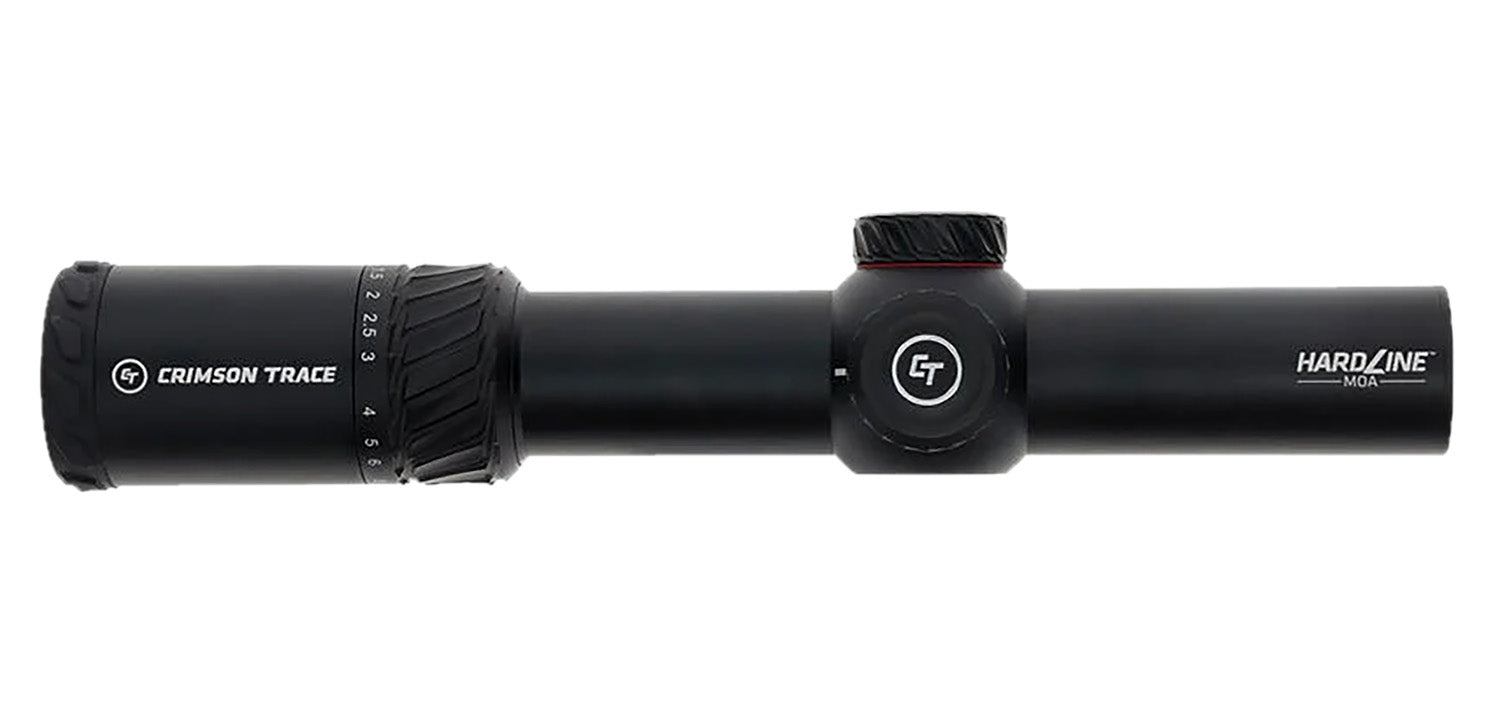Crimson Trace Hardline 013002299 1-6x24mm Black Anodized 34mm Tube Illuminated CT TR1-MIL Reticle LPVO