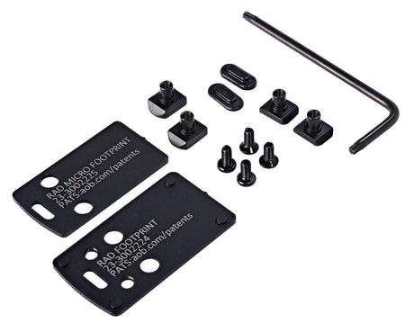 Crimson Trace 013000054 CT RAD Dovetail Mounting Kit for S&W Shield Shield Plus Shield EZ M&P 2.0
