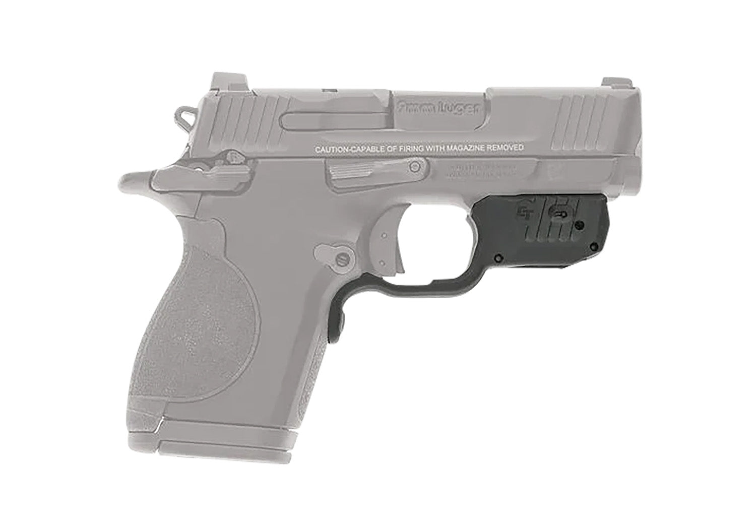 Crimson Trace 013000173 Laserguard S&W CSX Green Laser Sight, Black Polymer