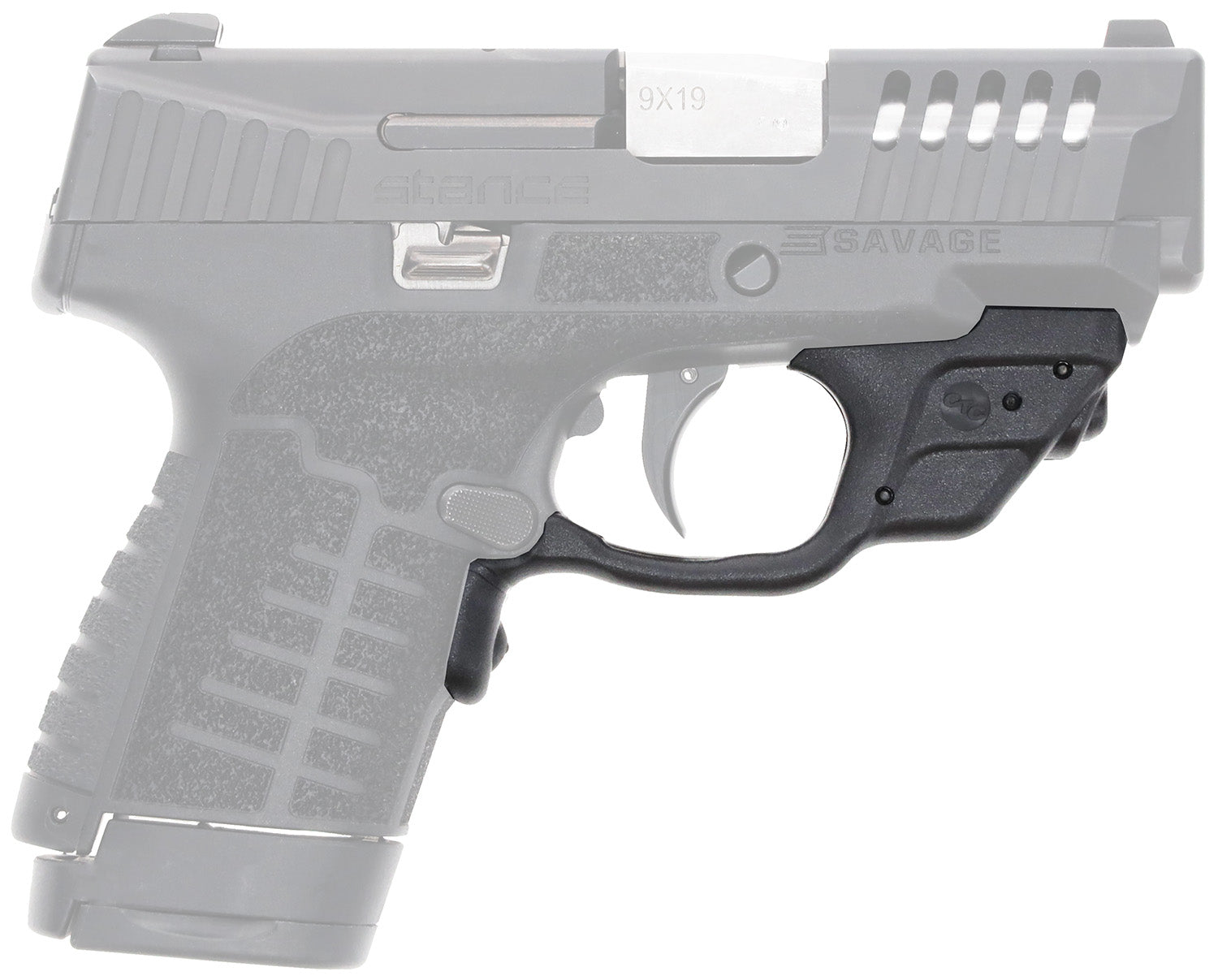 Crimson Trace 013000161 Laserguard Savage Arms Stance Red Laser, Black Polymer