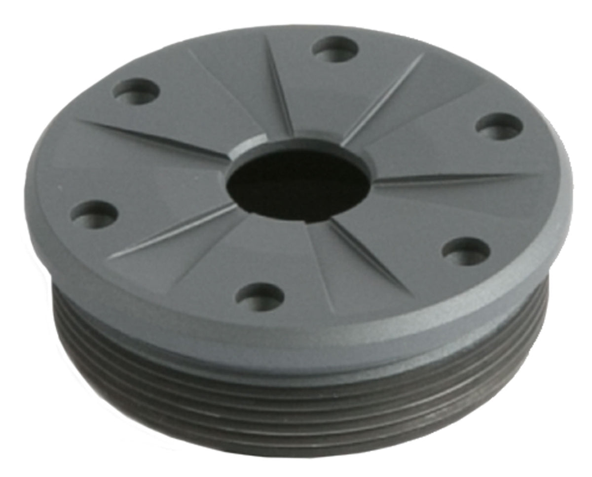 SilencerCo AC1340 Bravo Front Cap 7.62mm, Stainless Steel Gray