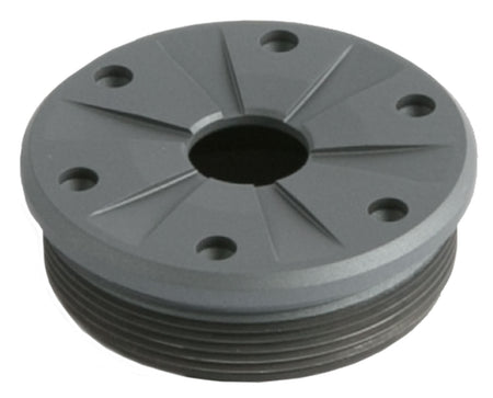 SilencerCo AC1340 Bravo Front Cap 7.62mm, Stainless Steel Gray