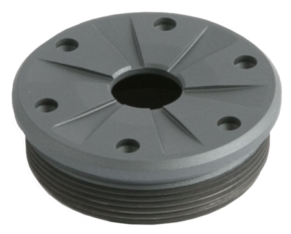 SilencerCo AC1340 Bravo Front Cap 7.62mm, Stainless Steel Gray
