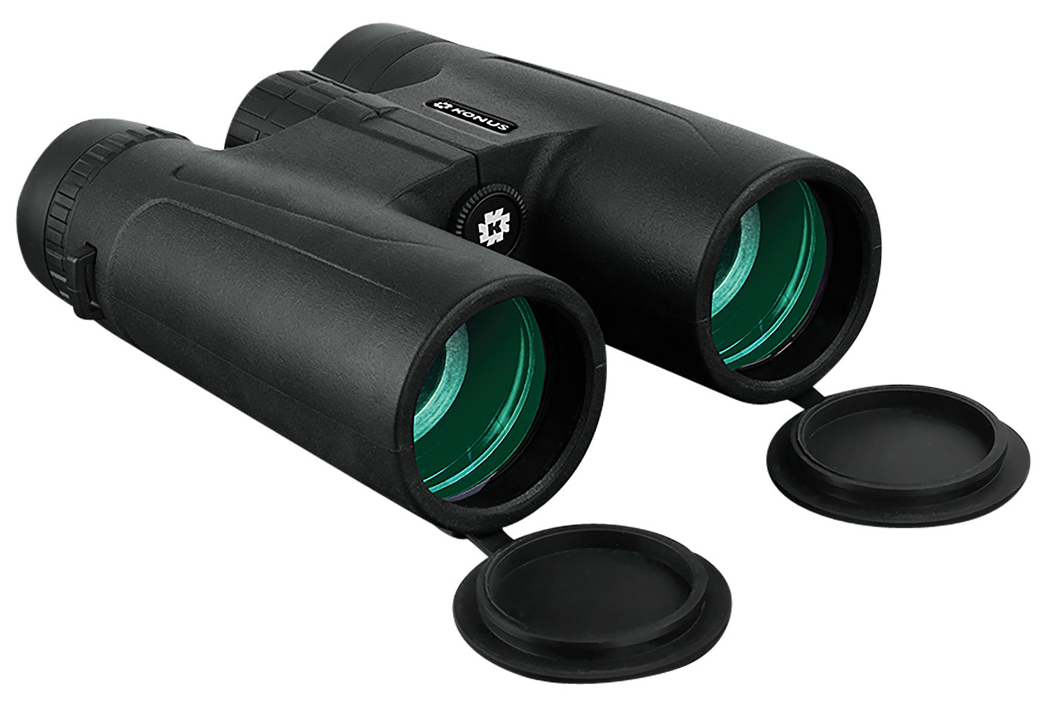 Konus 2006 Basic Plus 10x42mm Roof Prism Binocular Black Rubber Armor