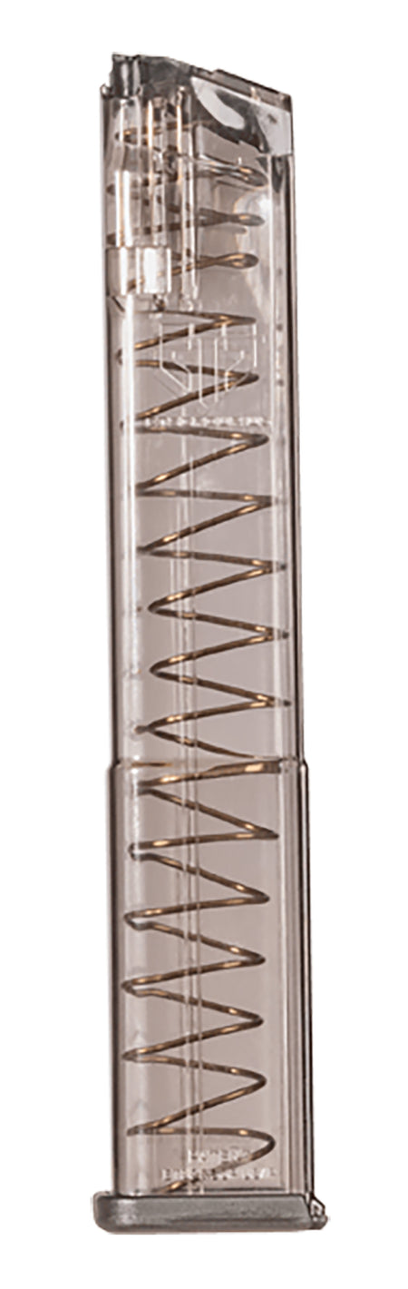 ETS Group SMKGLK18G2 31rd 9mm Luger Glock 18 Pistol Magazine Smoke Polymer