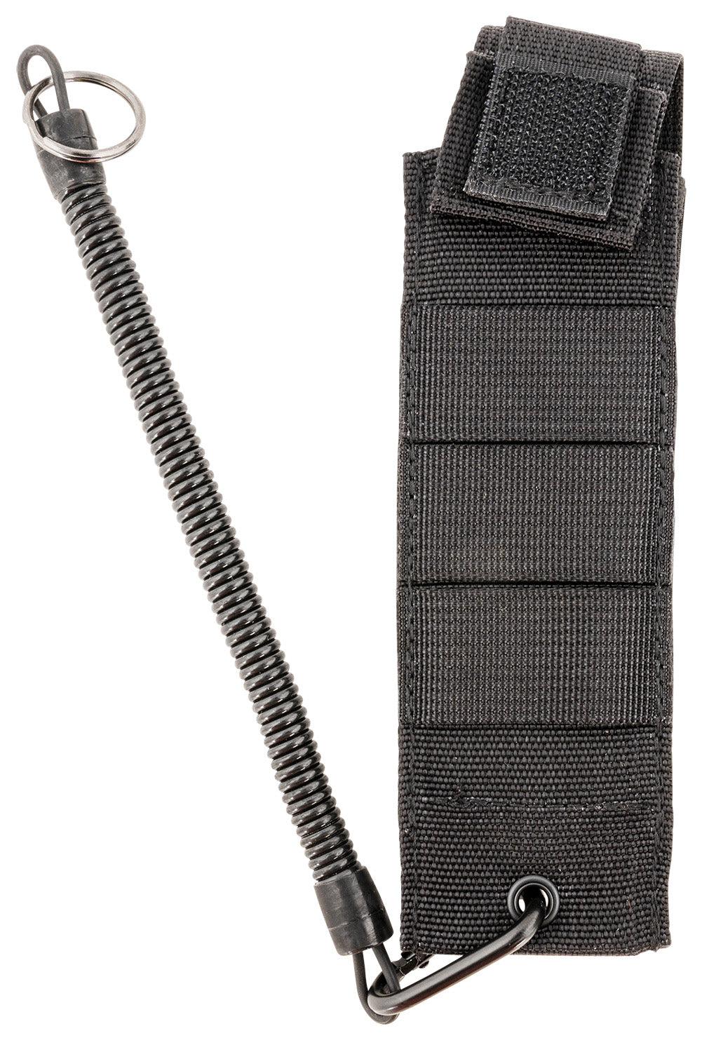 CRKT D0010 Taco Viper Nylon Knife Sheath with Carabiner and Elastic Cord, Black