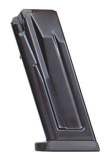 HK 50253678 VP9SK/P30SK 10-Round Flush 9mm Luger Black Steel Magazine