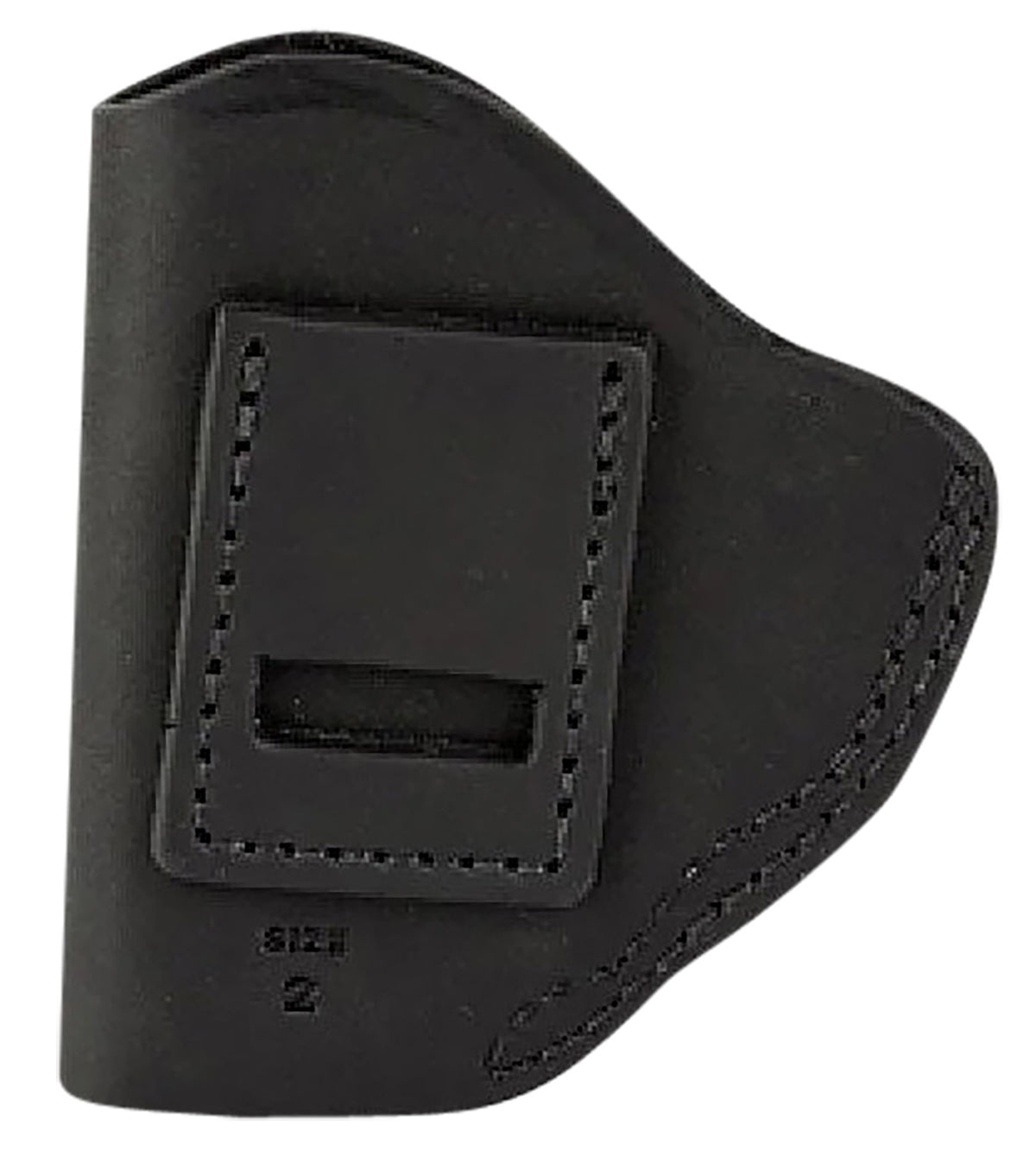 Uncle Mikes by 1791 UMIWB2MBLA IWB Size 02 Matte Black Leather Belt Clip Holster for Small Frame Revolver Right Hand