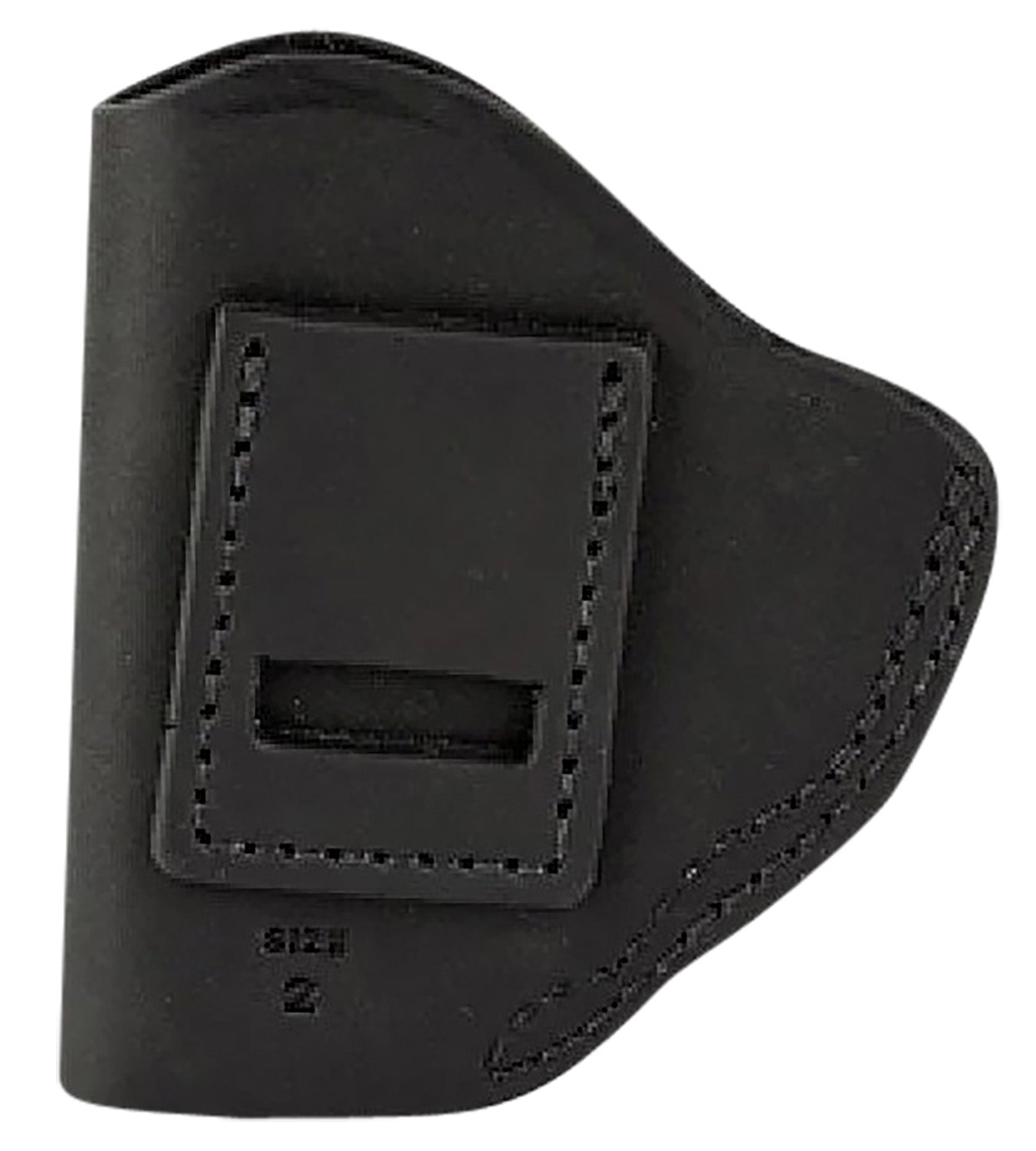 Uncle Mikes by 1791 UMIWB2MBLA IWB Size 02 Matte Black Leather Belt Clip Holster for Small Frame Revolver Right Hand
