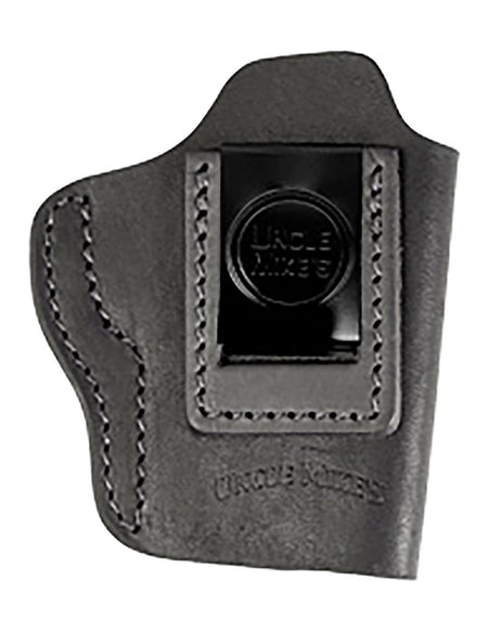 Uncle Mikes by 1791 UMIWB3MBLA IWB Size 03 Matte Black Leather Belt Clip Holster for Taurus GX4 and Glock 42/43 Right Hand