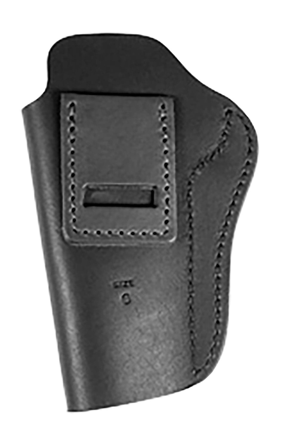 Uncle Mikes by 1791 UMIWB6MBLA IWB Size 06 Matte Black Leather Belt Clip Holster for 1911 5" Right Hand