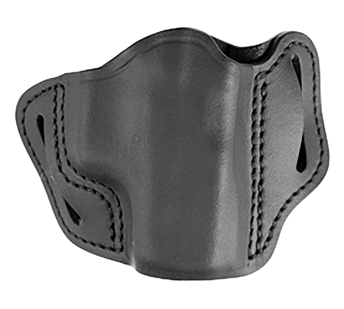 Uncle Mikes by 1791 UMOWB1MBLR OWB Size 01 Matte Black Leather Belt Slide Holster for Springfield Hellcat Right Hand