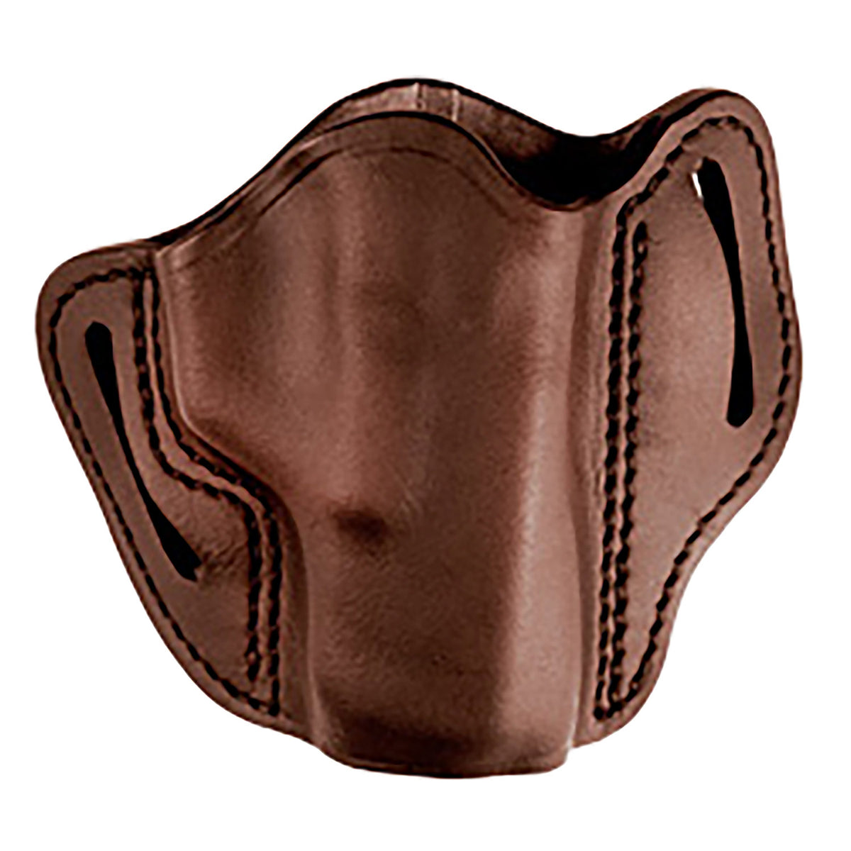 Uncle Mikes by 1791 UMOWB2BRWR OWB Size 02 Brown Leather Belt Slide Holster Compatible w/ Glock 17/19 Right Hand