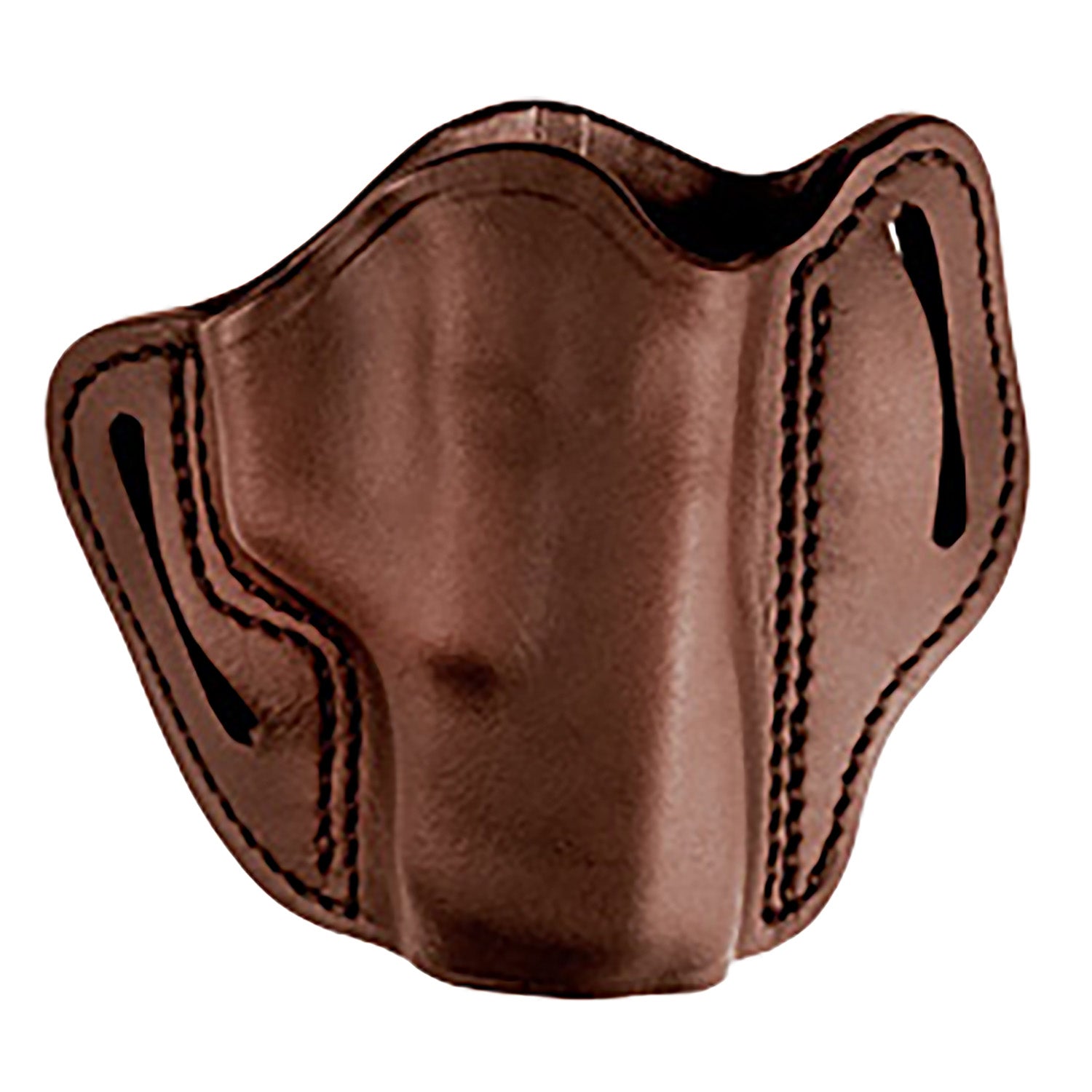 Uncle Mikes by 1791 UMOWB2BRWR OWB Size 02 Brown Leather Belt Slide Holster Compatible w/ Glock 17/19 Right Hand