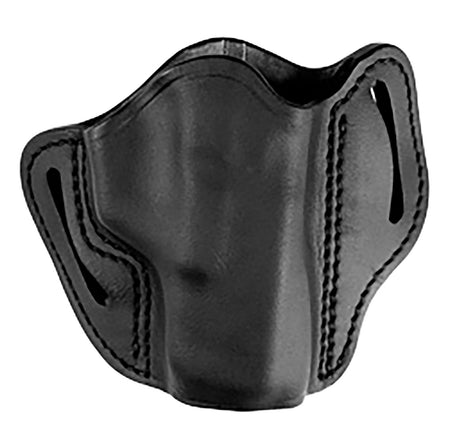 Uncle Mikes by 1791 UMOWB2MBLR OWB Size 02 Matte Black Leather Belt Slide Holster for Glock 17/19 Right Hand