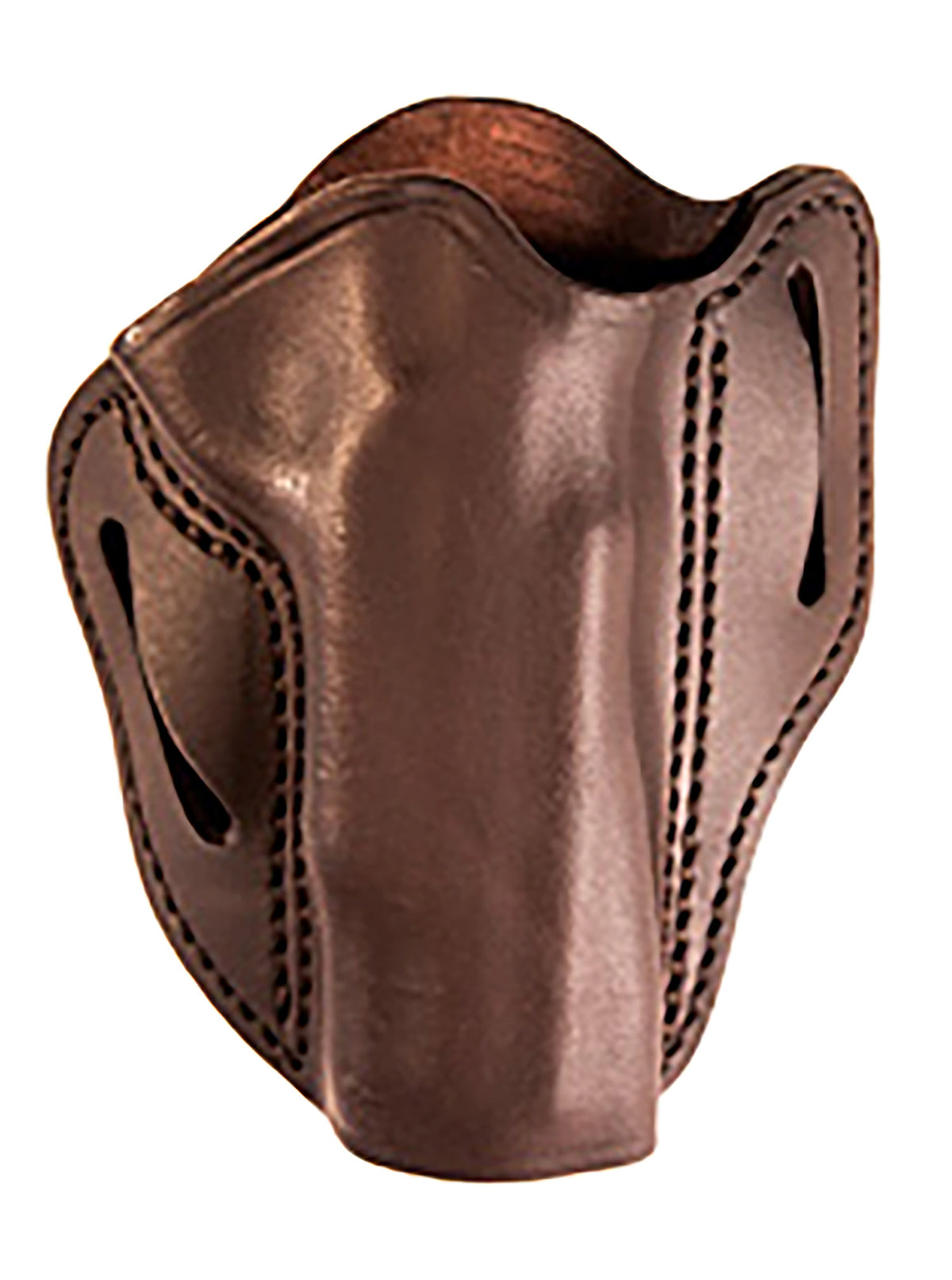 Uncle Mikes by 1791 UMOWB3BRWR OWB Size 03 Brown Leather Belt Slide Holster for 1911 5" Right Hand