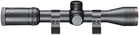 Tasco Rimfire 2-7x32 Black Rifle Scope with Rings, Truplex Reticle