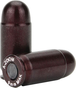 A-Zoom Metal Snap Cap 9x18mm 9mm Makarov 5-Pack Training Rounds